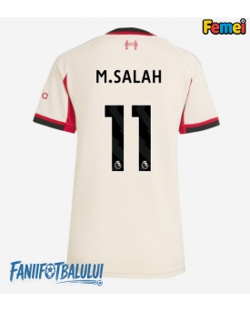 Liverpool Mohamed Salah #11 Tricou Fotbal Replică 2025-26 Femei Deplasare